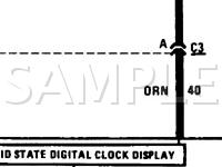 1986 Chevrolet Monte Carlo  4.3 V6 GAS Wiring Diagram