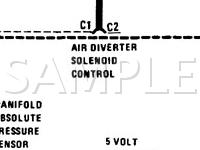 1986 GMC Caballero  4.3 V6 GAS Wiring Diagram