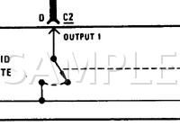 1986 Buick Regal Limited 5.0 V8 GAS Wiring Diagram