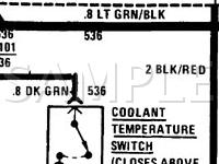 1986 Oldsmobile Toronado Brougham 3.8 V6 GAS Wiring Diagram