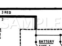 1986 Oldsmobile Toronado Brougham 3.8 V6 GAS Wiring Diagram