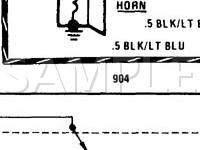 1986 Oldsmobile Toronado Brougham 3.8 V6 GAS Wiring Diagram