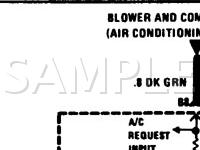 1986 Oldsmobile Firenza GT 2.8 V6 GAS Wiring Diagram