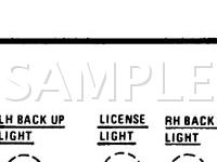 1986 Cadillac Cimarron  2.8 V6 GAS Wiring Diagram