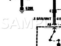 1986 Oldsmobile Firenza GT 2.8 V6 GAS Wiring Diagram
