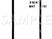 1986 Oldsmobile Calais Supreme 2.5 L4 GAS Wiring Diagram