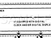 1986 Oldsmobile Calais  3.0 V6 GAS Wiring Diagram