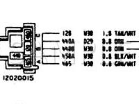 1987 Chevrolet Astro  2.5 L4 GAS Wiring Diagram