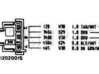 1987 Chevrolet Astro  4.3 V6 GAS Wiring Diagram