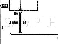 1987 Chevrolet Beretta  2.8 V6 GAS Wiring Diagram