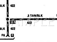 1987 Chevrolet Beretta  2.0 L4 GAS Wiring Diagram