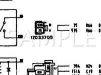 1987 GMC S15 Pickup  2.8 V6 GAS Wiring Diagram