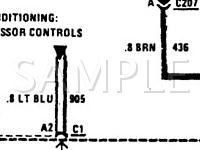 1987 Chevrolet Camaro  2.8 V6 GAS Wiring Diagram