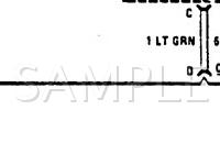 1987 Oldsmobile Cutlass Ciera Cruiser Brougham 3.8 V6 GAS Wiring Diagram