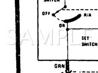 1987 Oldsmobile Cutlass Ciera Cruiser Brougham 2.5 L4 GAS Wiring Diagram