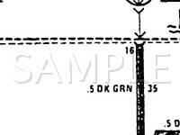 1987 Oldsmobile Cutlass Ciera Cruiser Brougham 2.5 L4 GAS Wiring Diagram