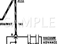 1987 Chevrolet Chevette CS 1.6 L4 GAS Wiring Diagram