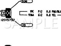 1987 Chevrolet P30 VAN  4.8 L6 GAS Wiring Diagram