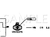 1987 Chevrolet P30 VAN  5.7 V8 GAS Wiring Diagram