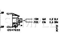 1987 Chevrolet Blazer  6.2 V8 DIESEL Wiring Diagram