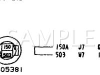 1987 GMC P25/P2500 VAN  6.2 V8 DIESEL Wiring Diagram