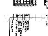 1987 Chevrolet Blazer  5.0 V8 GAS Wiring Diagram