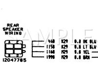 1987 GMC G25/G2500 VAN Vandura 5.0 V8 GAS Wiring Diagram