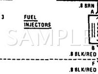 1987 Oldsmobile Delta 88 Royale Brougham 3.8 V6 GAS Wiring Diagram