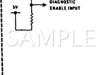 1987 Cadillac Fleetwood Brougham 5.0 V8 GAS Wiring Diagram