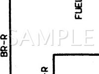 1987 Chevrolet Nova  1.6 L4 GAS Wiring Diagram