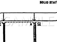 1987 Oldsmobile Cutlass Salon 5.0 V8 GAS Wiring Diagram