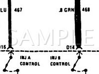 1987 Cadillac Eldorado  4.1 V8 GAS Wiring Diagram