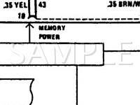 1987 Cadillac Seville  4.1 V8 GAS Wiring Diagram