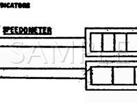 1987 Pontiac Sunbird GT 2.0 L4 GAS Wiring Diagram