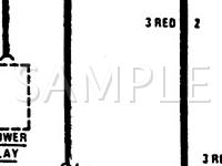 1987 Oldsmobile Firenza LC 2.0 L4 GAS Wiring Diagram