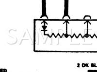 1988 Chevrolet Astro  2.5 L4 GAS Wiring Diagram