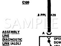 1988 GMC Safari  2.5 L4 GAS Wiring Diagram
