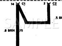 1988 Chevrolet Astro  2.5 L4 GAS Wiring Diagram