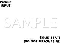 1988 Chevrolet Astro  4.3 V6 GAS Wiring Diagram