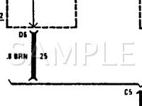 1988 Chevrolet Beretta  2.0 L4 GAS Wiring Diagram