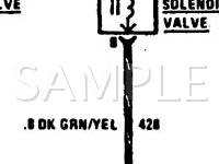 1988 Chevrolet Camaro  5.0 V8 GAS Wiring Diagram