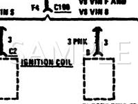 1988 Chevrolet Camaro  2.8 V6 GAS Wiring Diagram