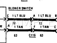 1988 Oldsmobile Firenza  2.0 L4 GAS Wiring Diagram