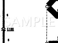 1988 Chevrolet Cavalier RS 2.8 V6 GAS Wiring Diagram
