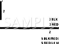 1988 Oldsmobile Firenza  2.0 L4 GAS Wiring Diagram