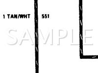 1988 Oldsmobile Firenza  2.0 L4 GAS Wiring Diagram
