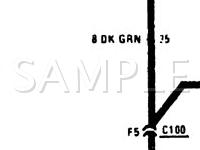 1988 Chevrolet Cavalier VL 2.0 L4 GAS Wiring Diagram
