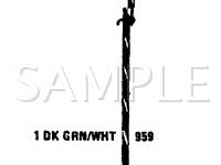 1988 Chevrolet Corvette  5.7 V8 GAS Wiring Diagram