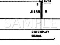1988 Chevrolet Caprice  4.3 V6 GAS Wiring Diagram