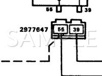 1988 Chevrolet P20 VAN  4.8 L6 GAS Wiring Diagram